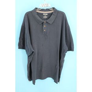 Duluth Trading Co Polo Mens 4XL NAVY Work Collared Casual Short Sleeve Shirt